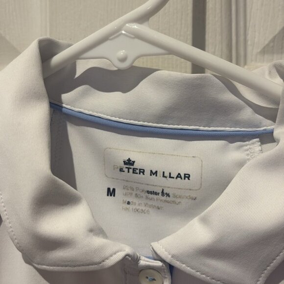 Peter Millar long sleeve collared top SZ medium - Picture 2 of 5